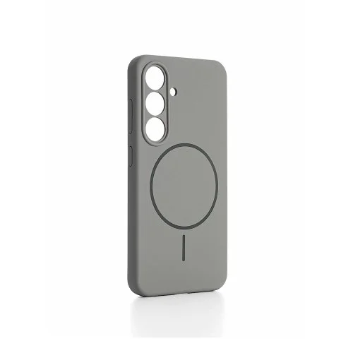 Купить Чехол для Samsung Galaxy S25 Silicone Case (MagSafe) Серый Чехол для Samsung Galaxy S25 Silicone Case (MagSafe) Серый