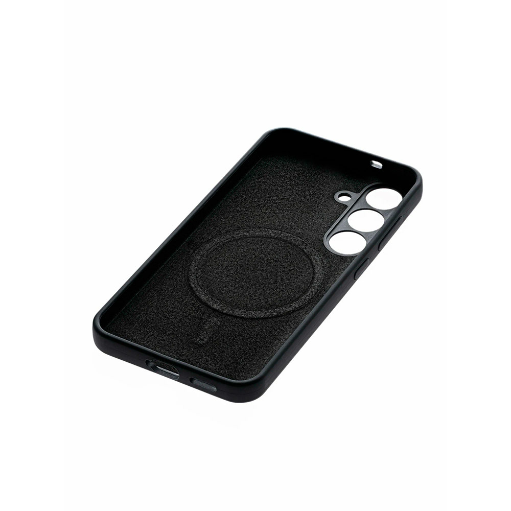 Чехол для Samsung Galaxy S25 Silicone Case (MagSafe) Черный