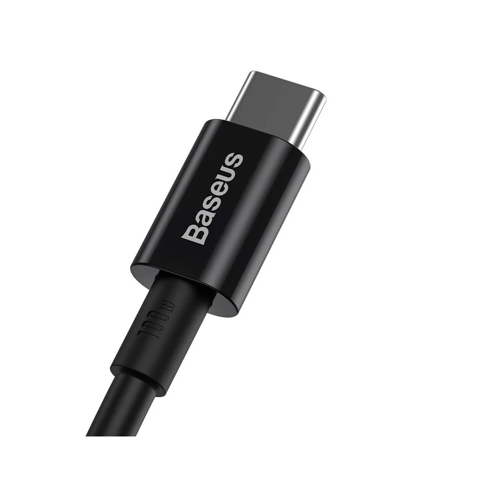 Купить Кабель Baseus Type-C Type-C Superior (100W, 2м) (CATYS-C01) Черный Кабель Baseus Type-C Type-C Superior (100W, 2м) (CATYS-C01) Черный