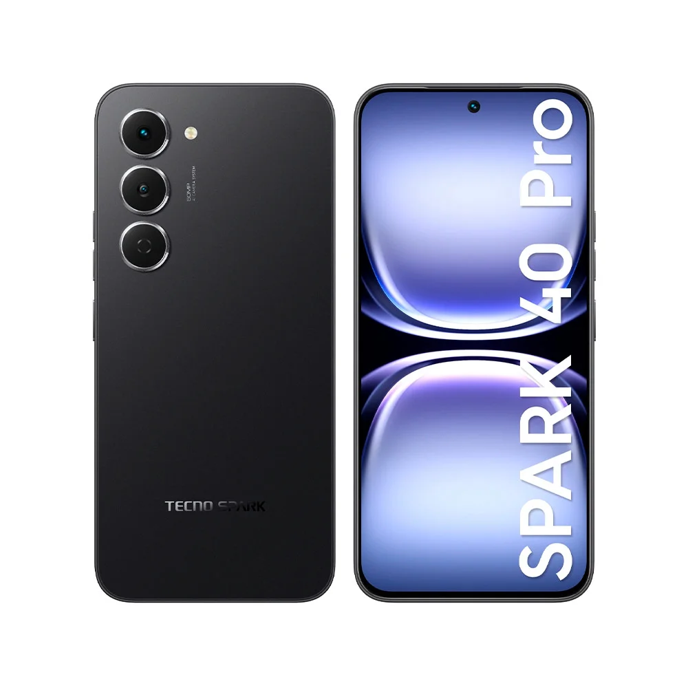 Смартфон Tecno Spark 40 Pro 8/128Gb Ink Black (Черный) RU