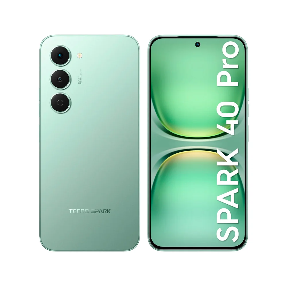 Смартфон Tecno Spark 40 Pro 8/256Gb Bamboo Green (Зеленый) RU