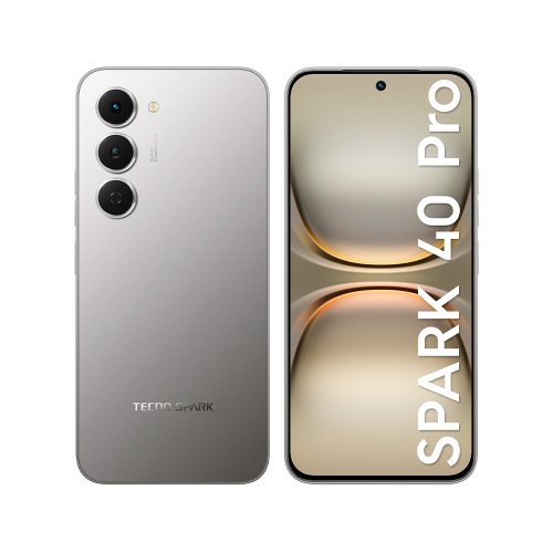 Смартфон Tecno Spark 40 Pro 8/256Gb Moon Titanium (Серый) RU