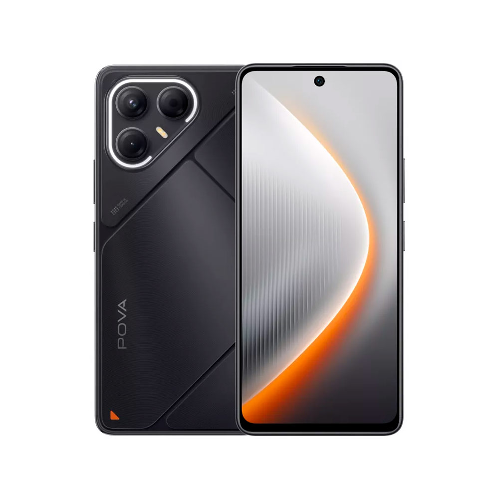 Смартфон Tecno Pova 7 8/128Gb Phantom Black (Черный) RU Смартфон Tecno Pova 7 8/128Gb Phantom Black (Черный) RU