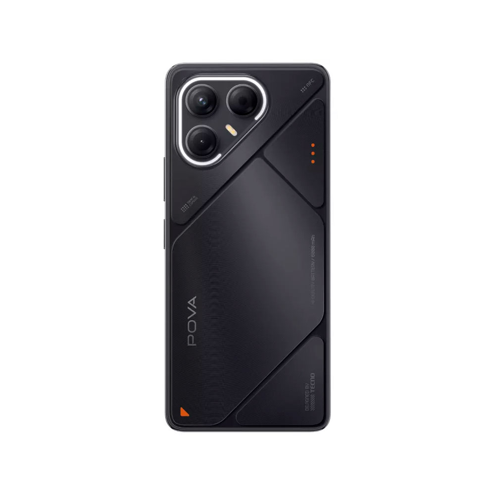Смартфон Tecno Pova 7 8/128Gb Phantom Black (Черный) RU