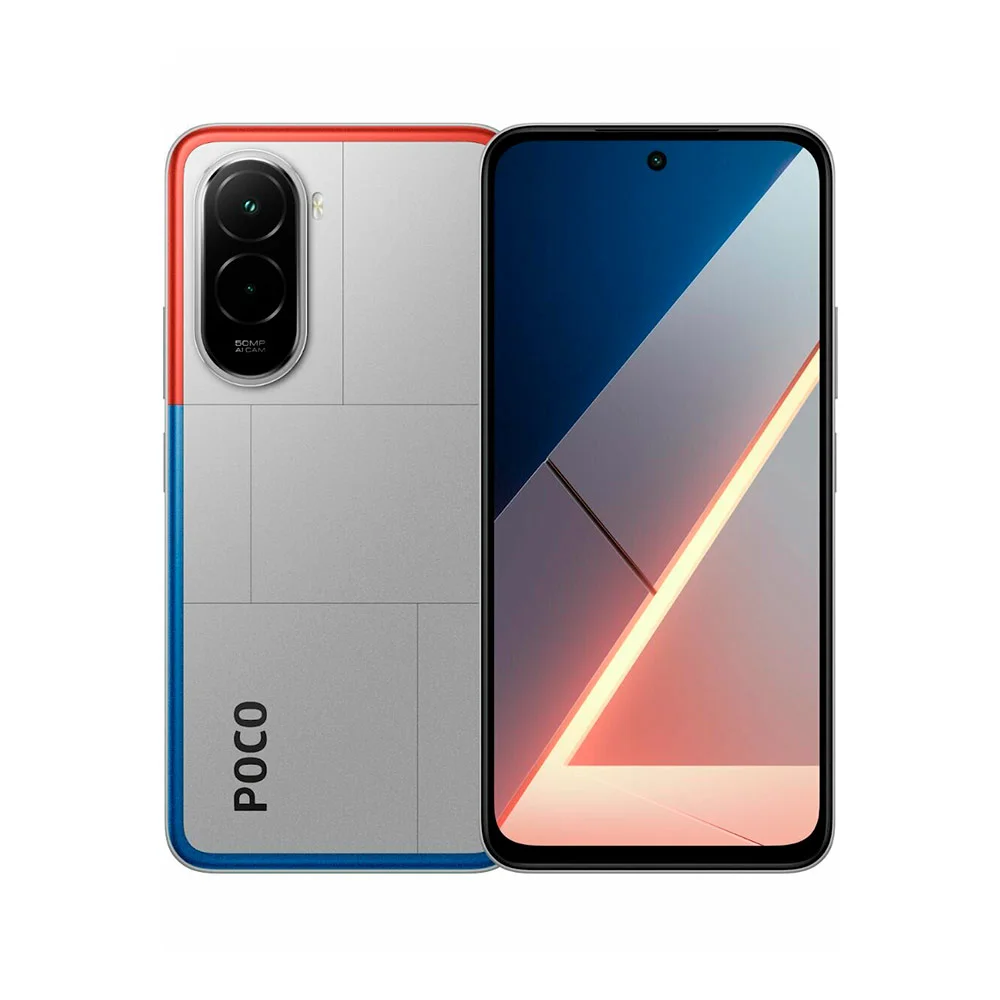 Смартфон Xiaomi Poco M7 6/128Gb Chrome Silver (Серебряный) EU
