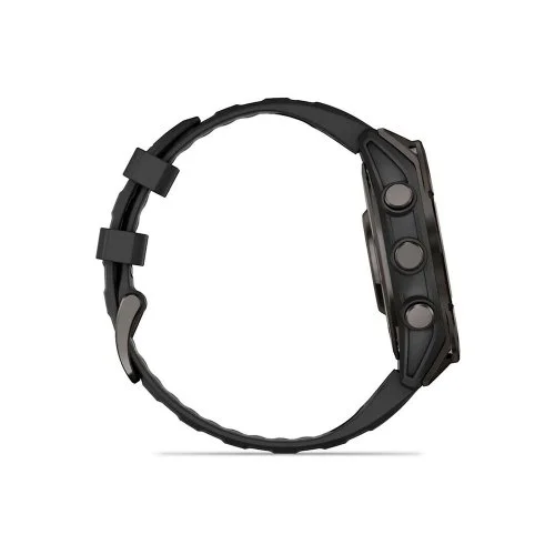 Умные часы Garmin Fenix 8 47 MM AMOLED Sapphire Titanium Carbon Gray (010-02904-21)