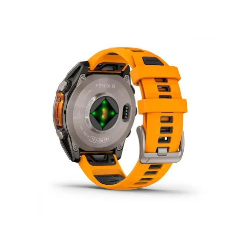 Умные часы Garmin Fenix 8 47 MM AMOLED Sapphire Titanium Spark (010-02904-11)