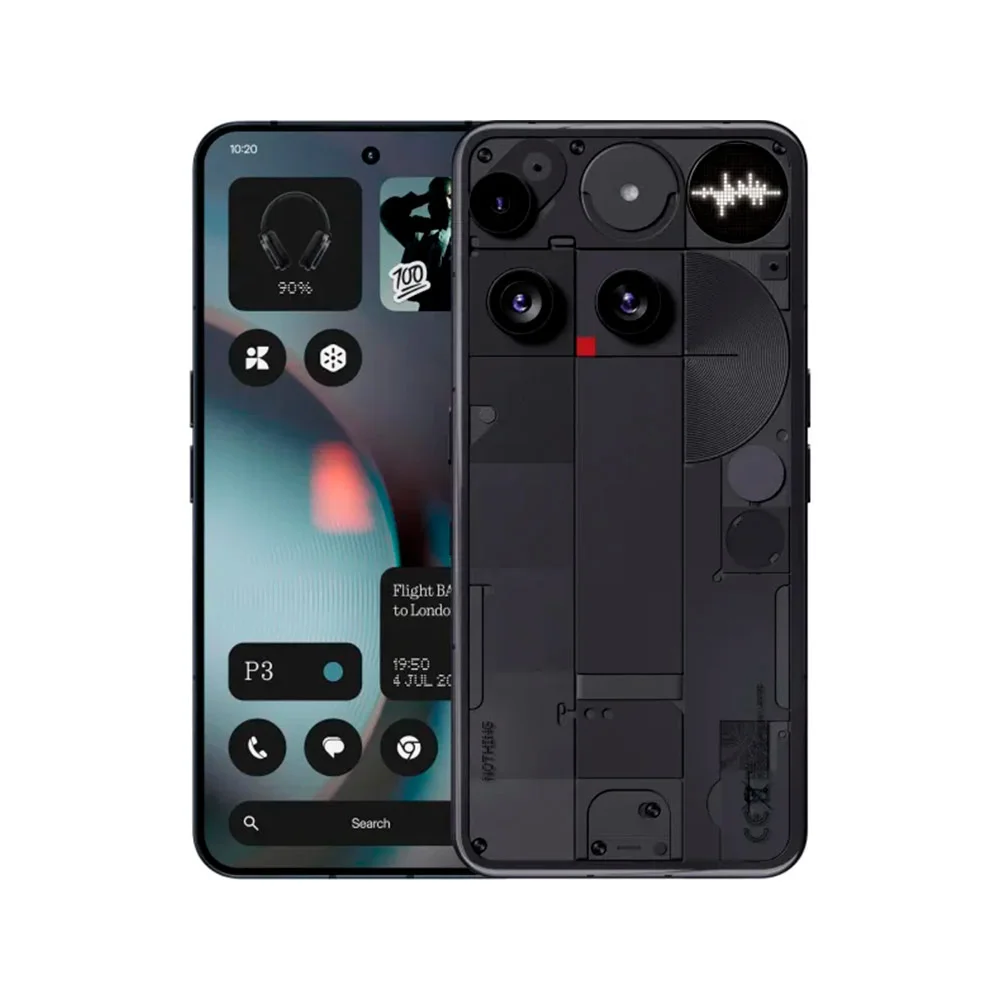 Смартфон Nothing Phone 3 12/256Gb Black (Черный) Global