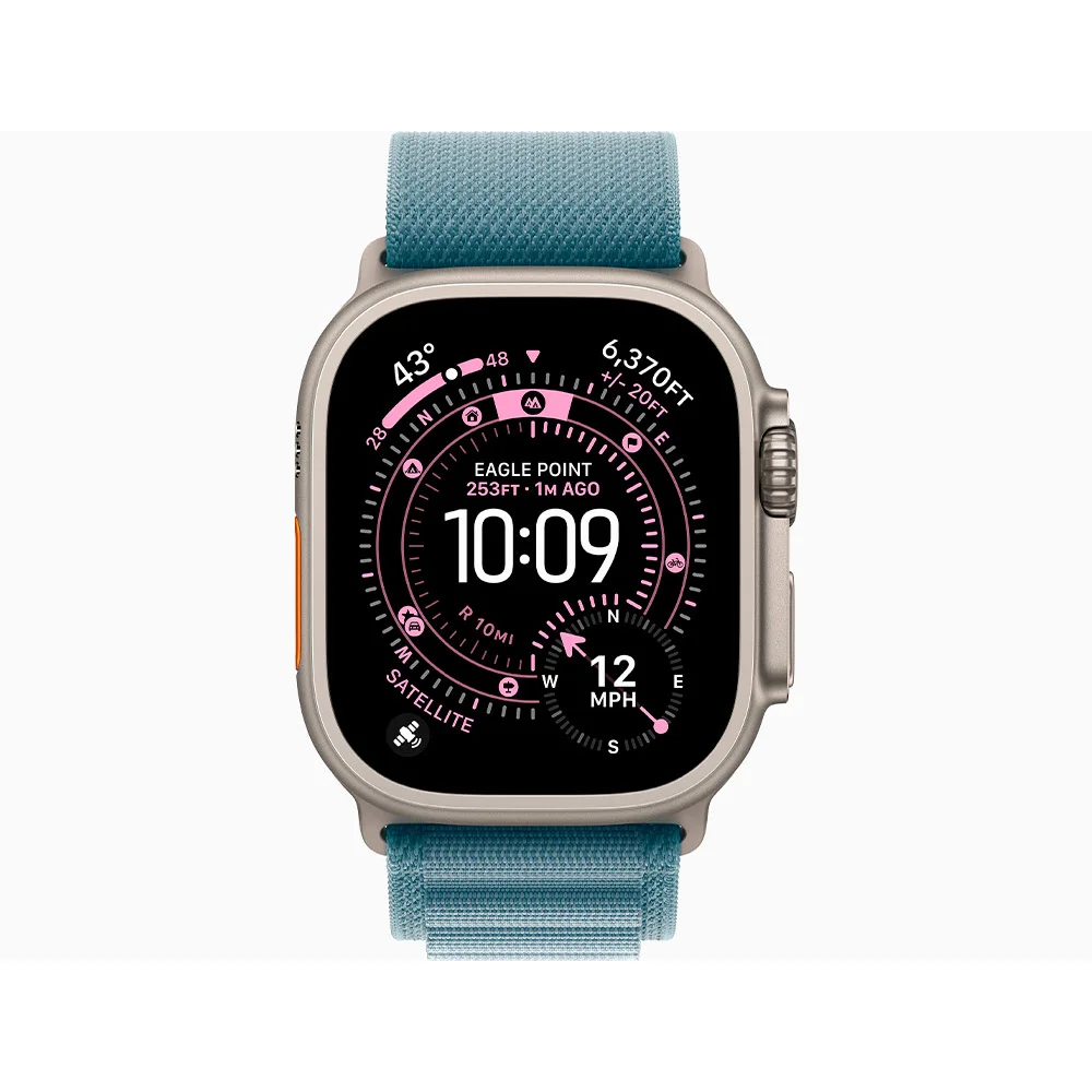 Купить Умные часы Apple Watch Ultra 3 49mm Natural Titanium, Light Blue Alpine Loop M (US) Умные часы Apple Watch Ultra 3 49mm Natural Titanium, Light Blue Alpine Loop M (US)