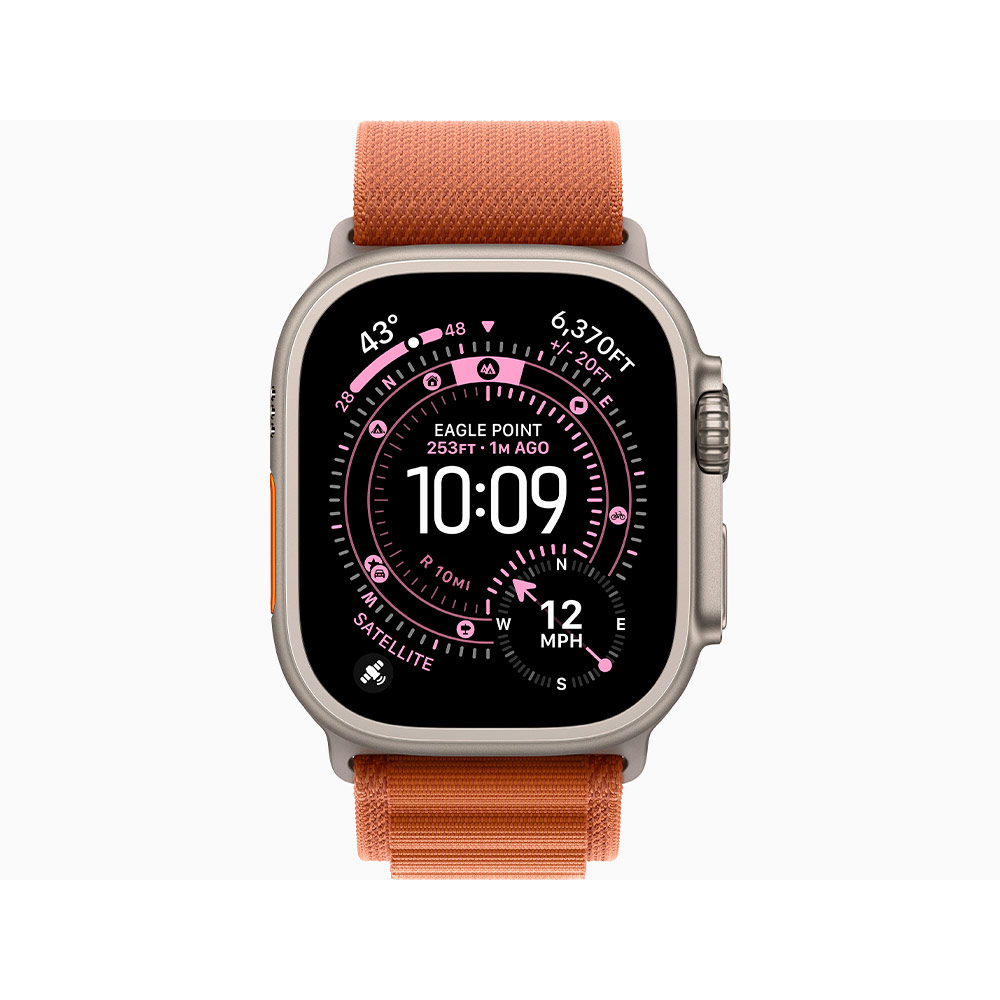 Умные часы Apple Watch Ultra 3 49mm Natural Titanium, Terra Cotta Alpine Loop S (US)