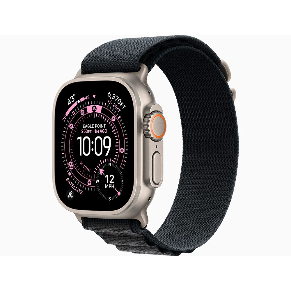 Умные часы Apple Watch Ultra 3 49mm Natural Titanium, Black Alpine Loop M (US)