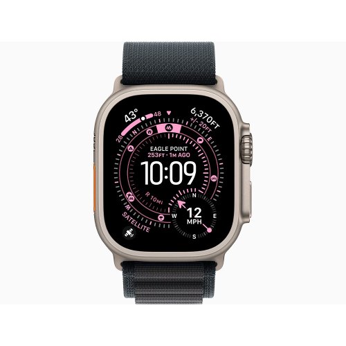 Умные часы Apple Watch Ultra 3 49mm Natural Titanium, Black Alpine Loop M (US)