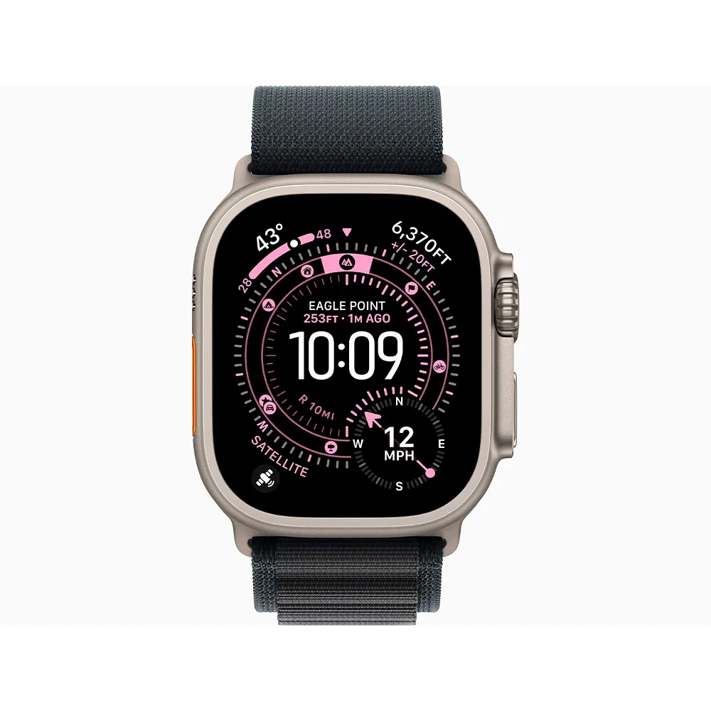 Умные часы Apple Watch Ultra 3 49mm Natural Titanium, Black Alpine Loop L (US)