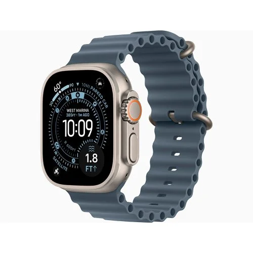 Купить Умные часы Apple Watch Ultra 3 49mm Natural Titanium, Anchor Blue Ocean Band (US) Умные часы Apple Watch Ultra 3 49mm Natural Titanium, Anchor Blue Ocean Band (US)