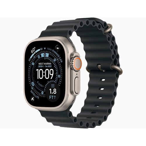 Умные часы Apple Watch Ultra 3 49mm Natural Titanium, Black Ocean Band (US)