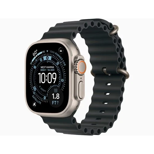 Купить Умные часы Apple Watch Ultra 3 49mm Natural Titanium, Black Ocean Band (US) Умные часы Apple Watch Ultra 3 49mm Natural Titanium, Black Ocean Band (US)