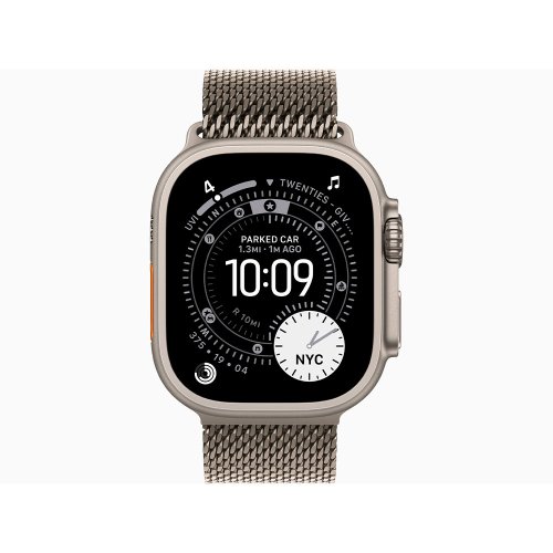 Умные часы Apple Watch Ultra 3 49mm Natural Titanium, Natural Milanese M (US)