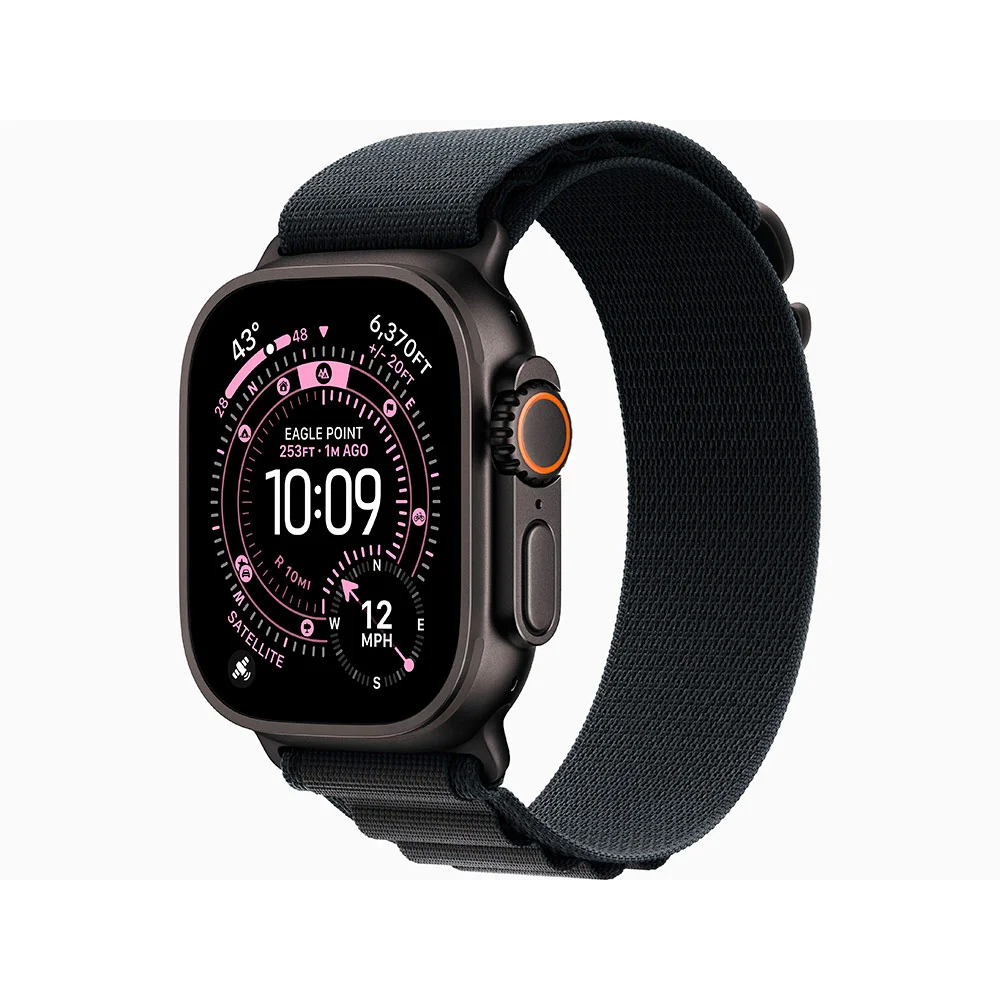 Умные часы Apple Watch Ultra 3 49mm Black Titanium, Black Alpine Loop S (US)