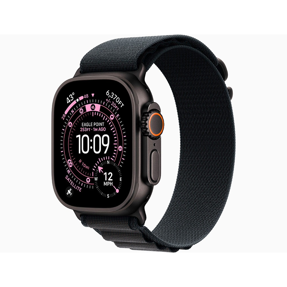 Умные часы Apple Watch Ultra 3 49mm Black Titanium, Black Alpine Loop M (US) Умные часы Apple Watch Ultra 3 49mm Black Titanium, Black Alpine Loop M (US)