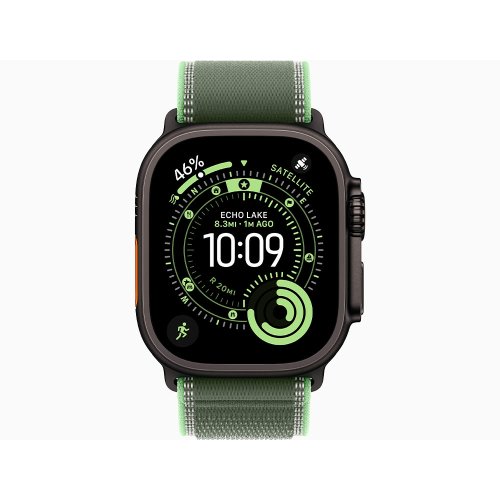 Умные часы Apple Watch Ultra 3 49mm Black Titanium, Green/Neon Trail Loop S/M (US)
