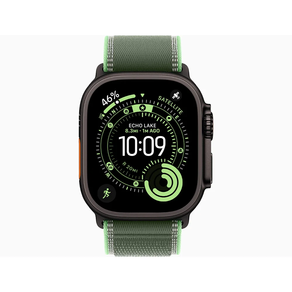 Купить Умные часы Apple Watch Ultra 3 49mm Black Titanium, Green/Neon Trail Loop M/L (US) Умные часы Apple Watch Ultra 3 49mm Black Titanium, Green/Neon Trail Loop M/L (US)