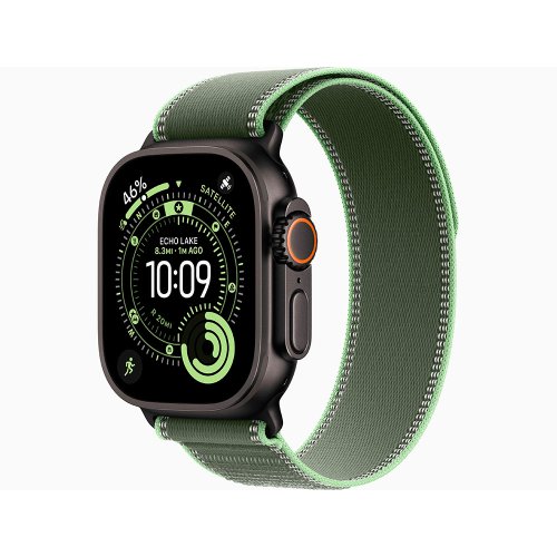 Умные часы Apple Watch Ultra 3 49mm Black Titanium, Green/Neon Trail Loop M/L (US)