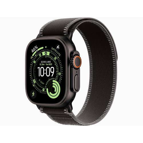 Умные часы Apple Watch Ultra 3 49mm Black Titanium, Black/Charcoal Trail Loop S/M (US)