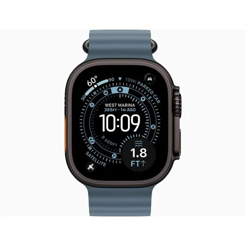 Купить Умные часы Apple Watch Ultra 3 49mm Black Titanium, Anchor Blue Ocean Band (US) Умные часы Apple Watch Ultra 3 49mm Black Titanium, Anchor Blue Ocean Band (US)