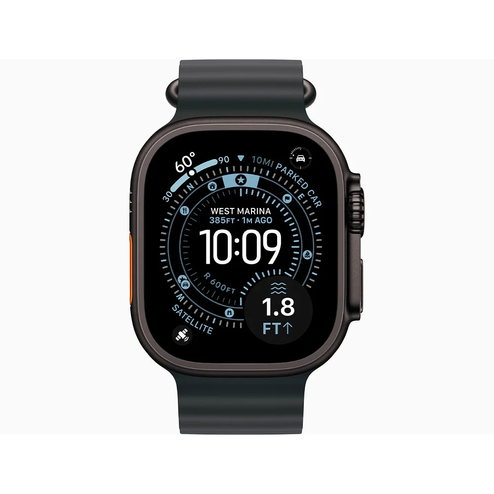 Купить Умные часы Apple Watch Ultra 3 49mm Black Titanium, Black Ocean Band (US) Умные часы Apple Watch Ultra 3 49mm Black Titanium, Black Ocean Band (US)