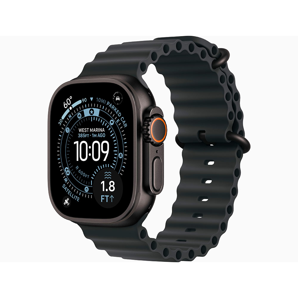 Умные часы Apple Watch Ultra 3 49mm Black Titanium, Black Ocean Band (US)