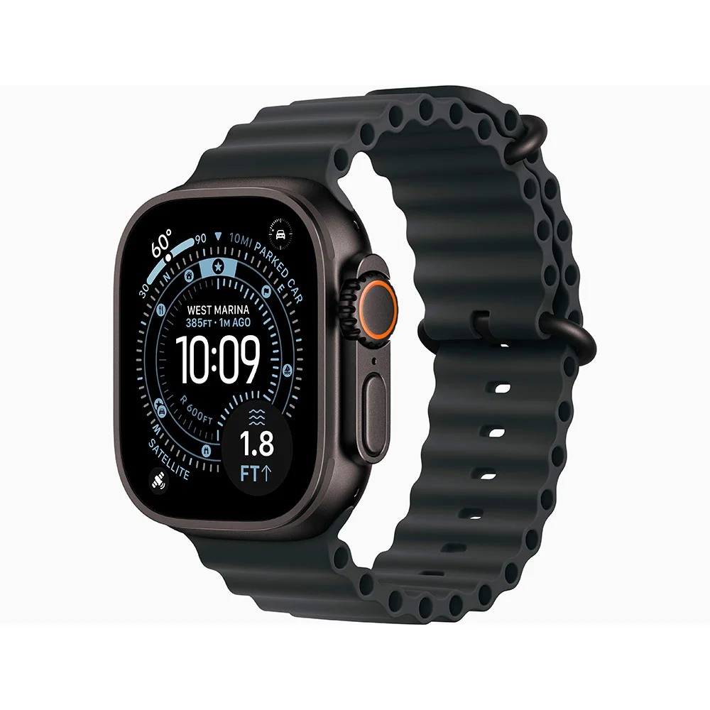 Умные часы Apple Watch Ultra 3 49mm Black Titanium, Black Ocean Band (US)