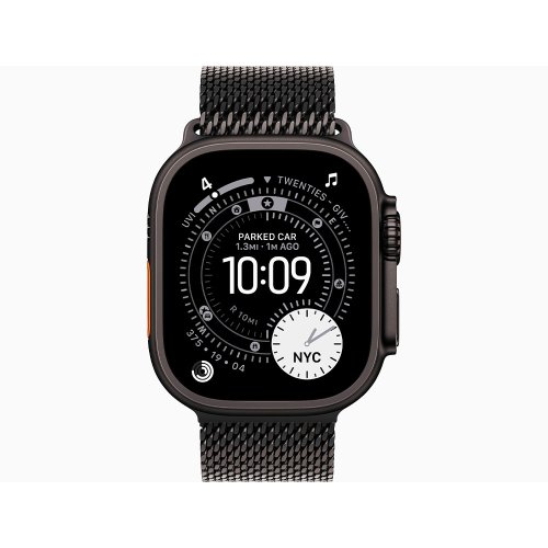 Умные часы Apple Watch Ultra 3 49mm Black Titanium, Black Milanese M (US)