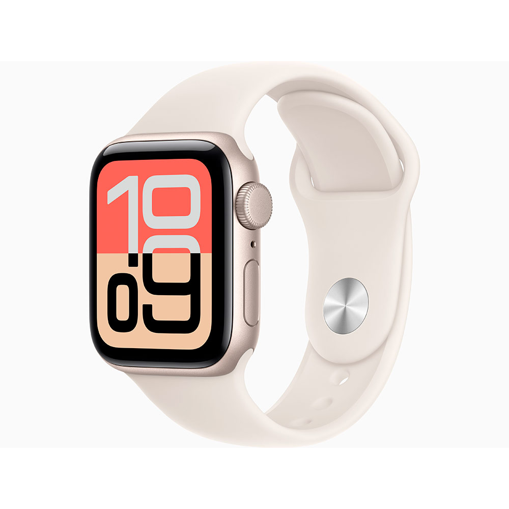 Умные часы Apple Watch SE 2025 40mm Starlight S/M (US)