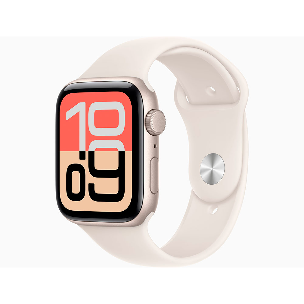 Умные часы Apple Watch SE 2025 44mm Starlight S/M (US)