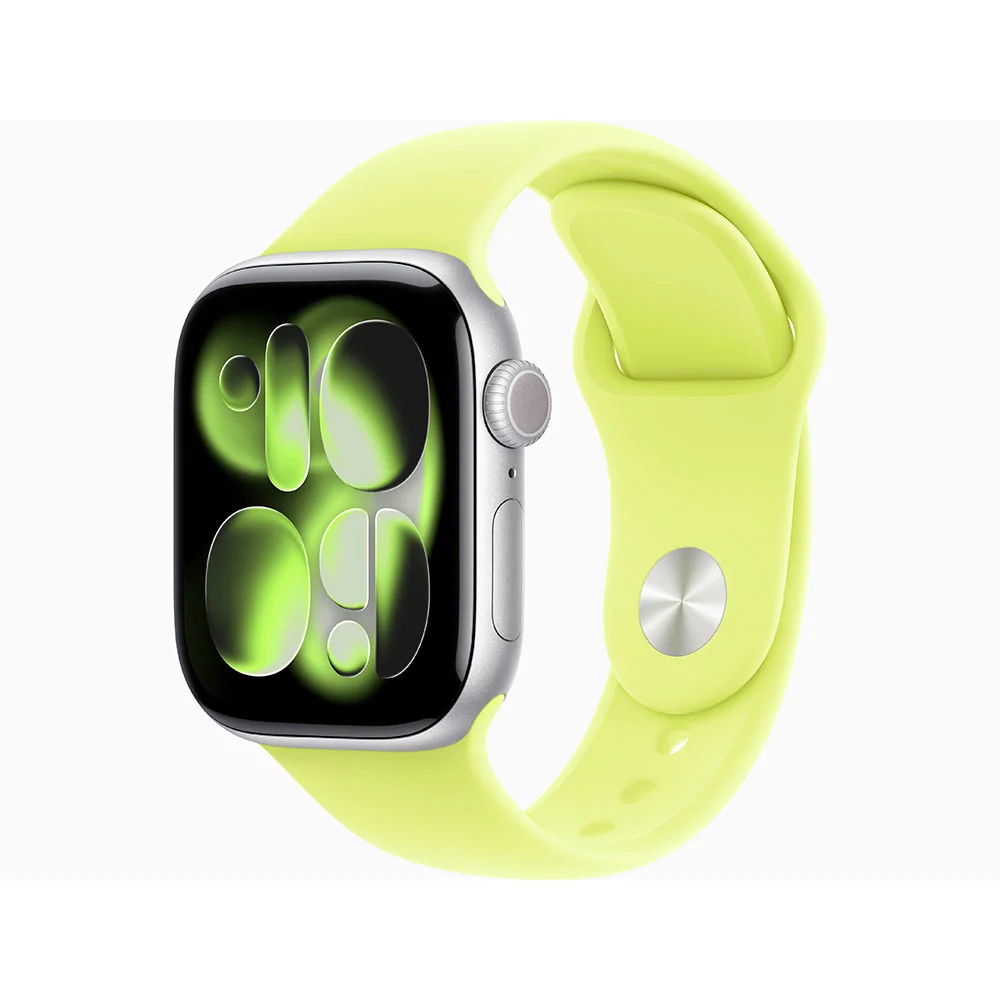 Умные часы Apple Watch S11 42mm Silver Neon Yellow S/M (US)