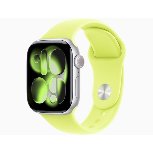 Умные часы Apple Watch S11 42mm Silver Neon Yellow S/M (US)