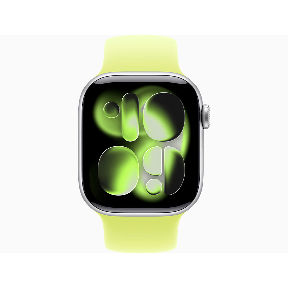 Умные часы Apple Watch S11 42mm Silver Neon Yellow Loop (US)
