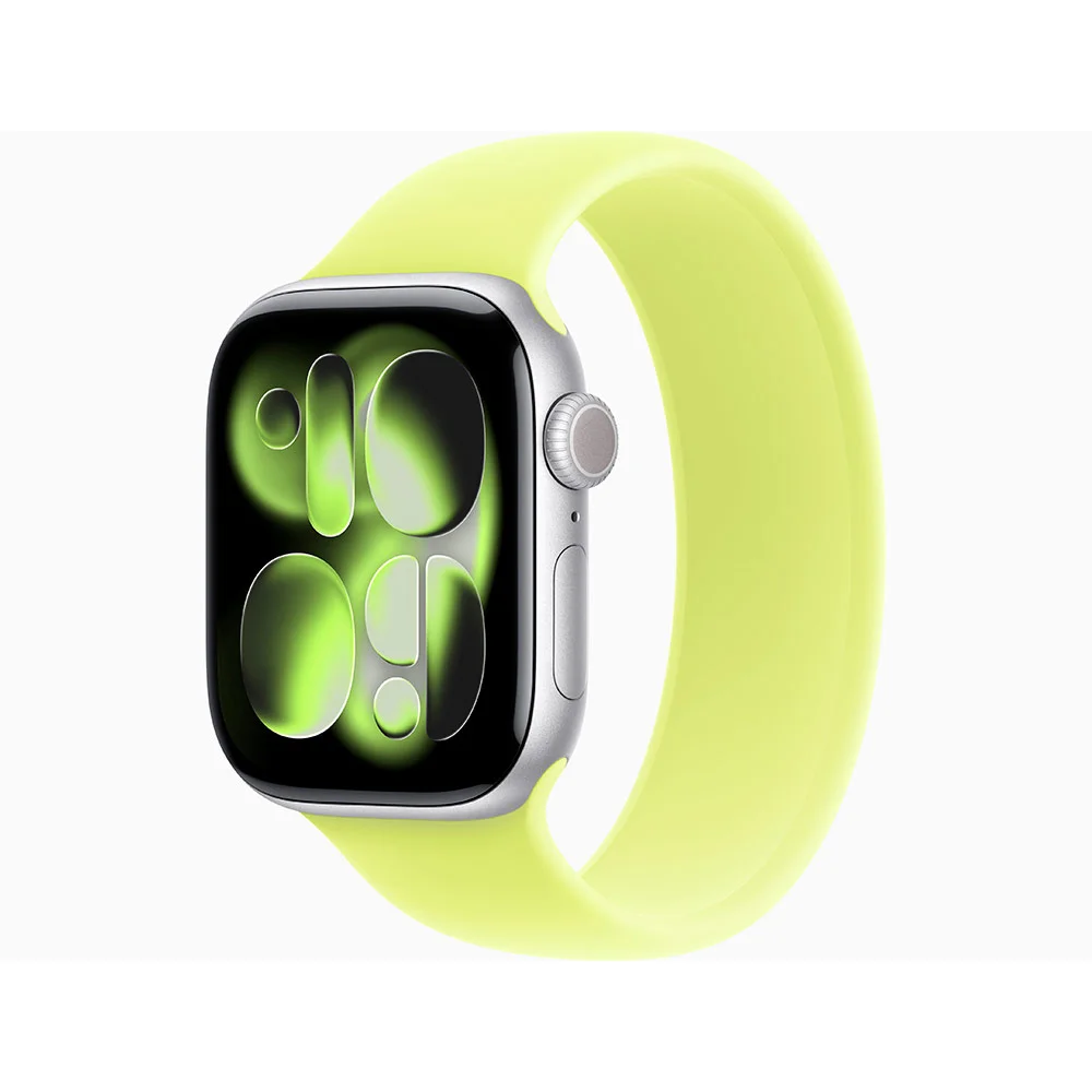Умные часы Apple Watch S11 42mm Silver Neon Yellow Loop (US)
