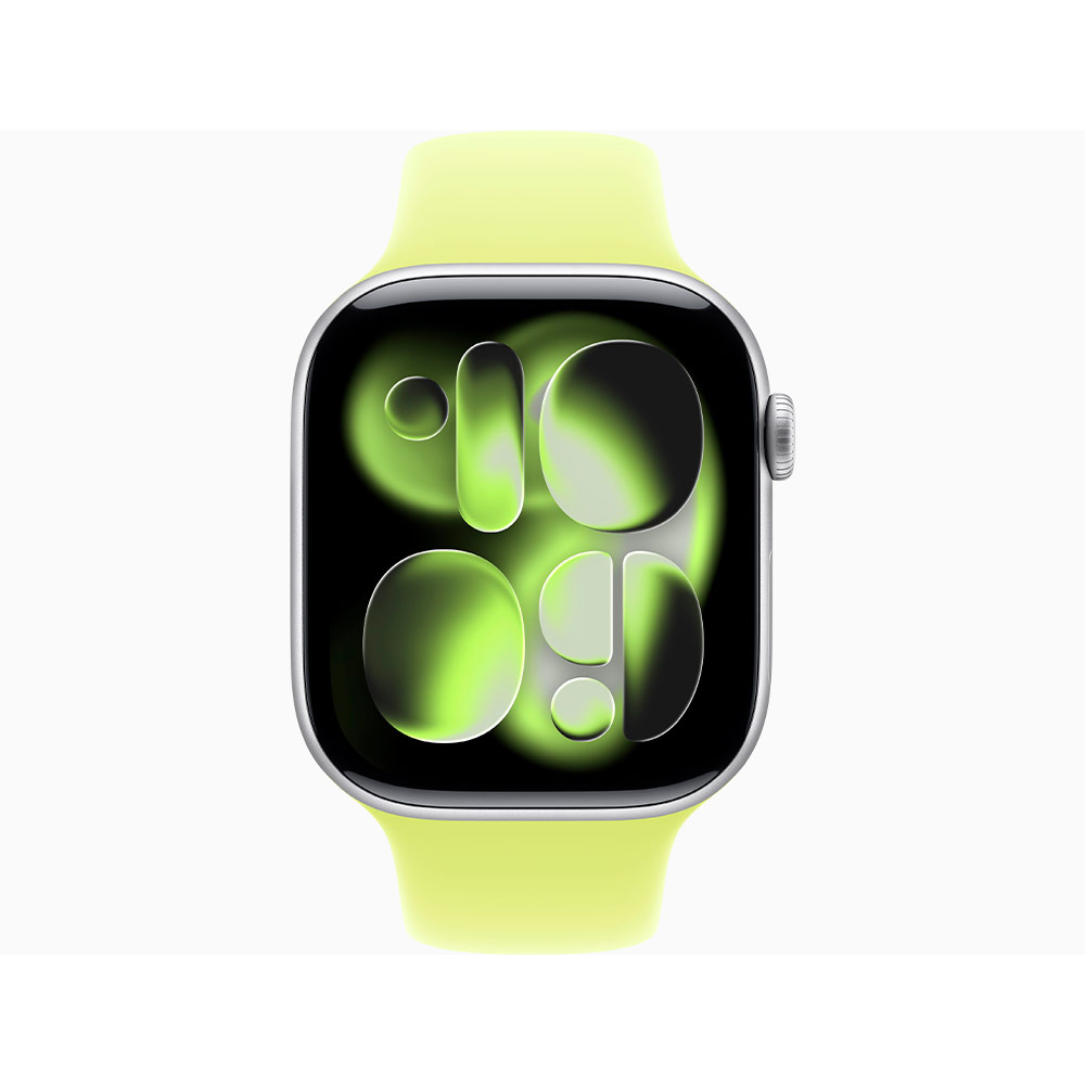 Умные часы Apple Watch S11 46mm Silver Neon Yellow S/M (US)