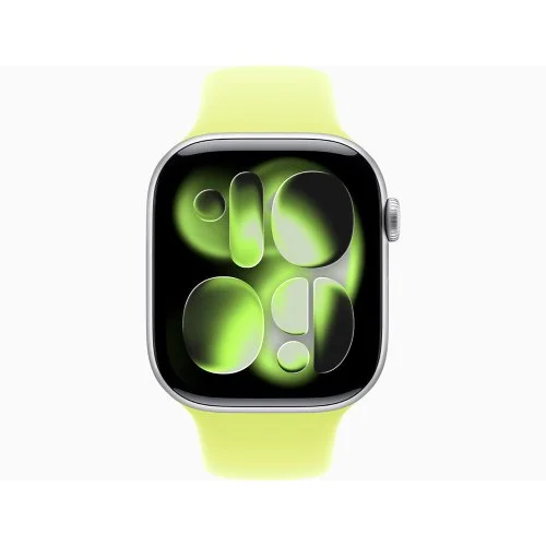 Умные часы Apple Watch S11 46mm Silver Neon Yellow M/L (US)