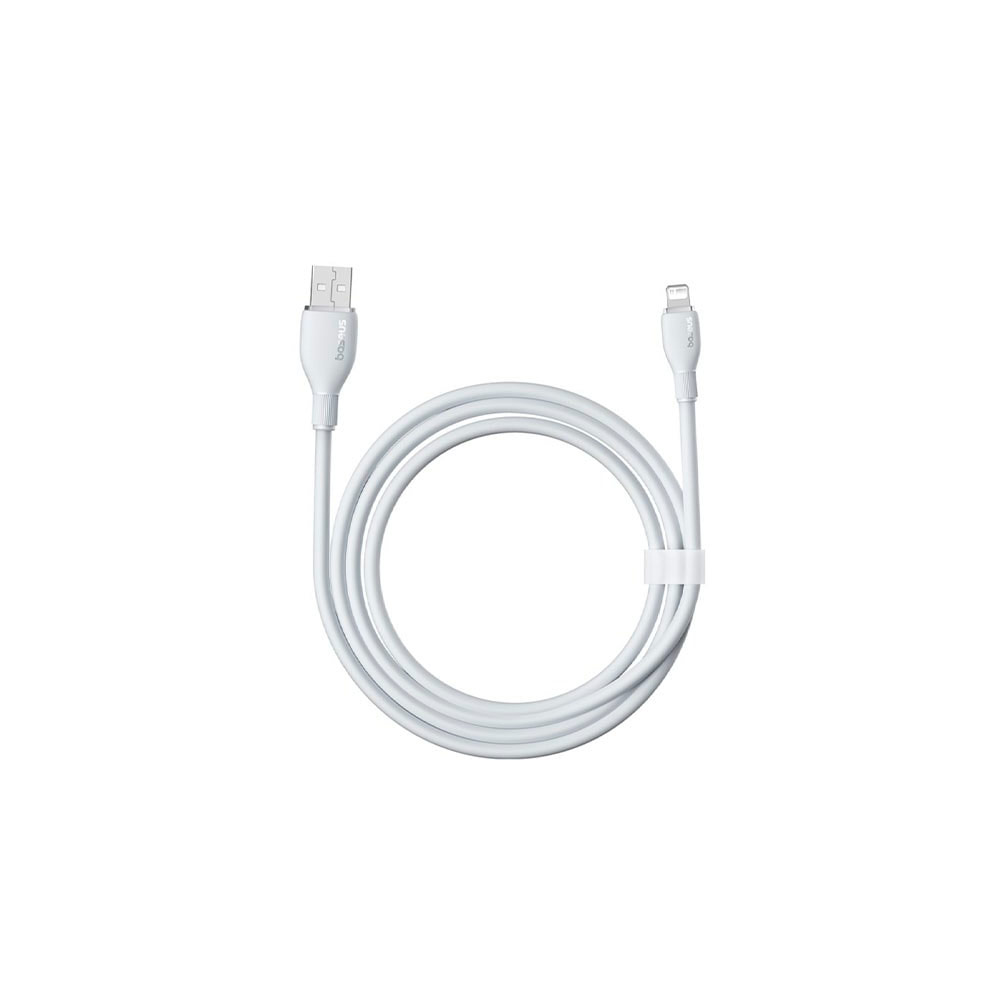 Кабель Baseus Pudding Series Type-C to iP (20W, 1.2м) (P10355701221-00) Белый