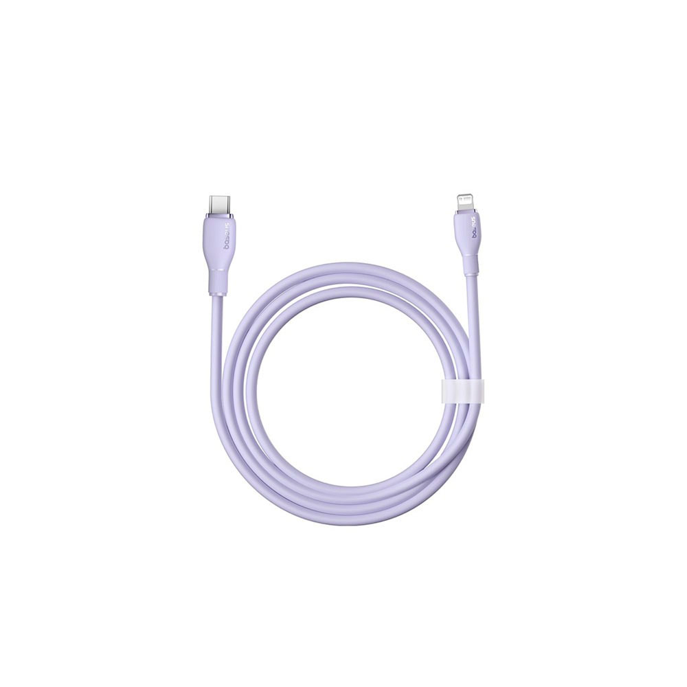 Кабель Baseus Pudding Series Type-C to iP (20W, 1.2м) (P10355701511-00) Пурпурный
