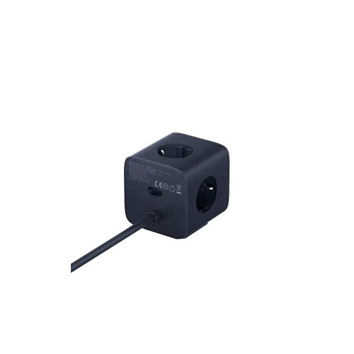 Сетевая зарядка Baseus EnerFill 67W Cube Power Strip (3AC+1U+2C) (E00082100123-00) Черный