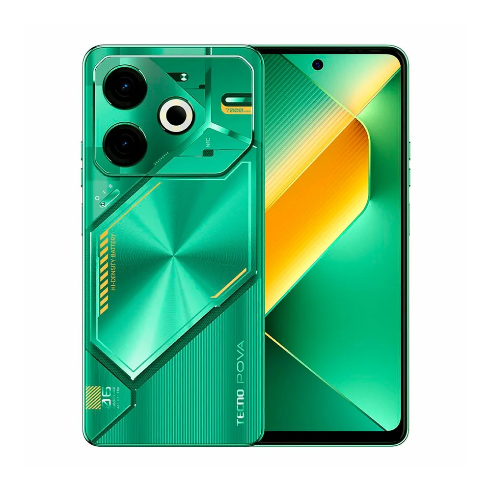 Смартфон Tecno Pova 6 12/256Gb Comet Green (Зеленый) RU