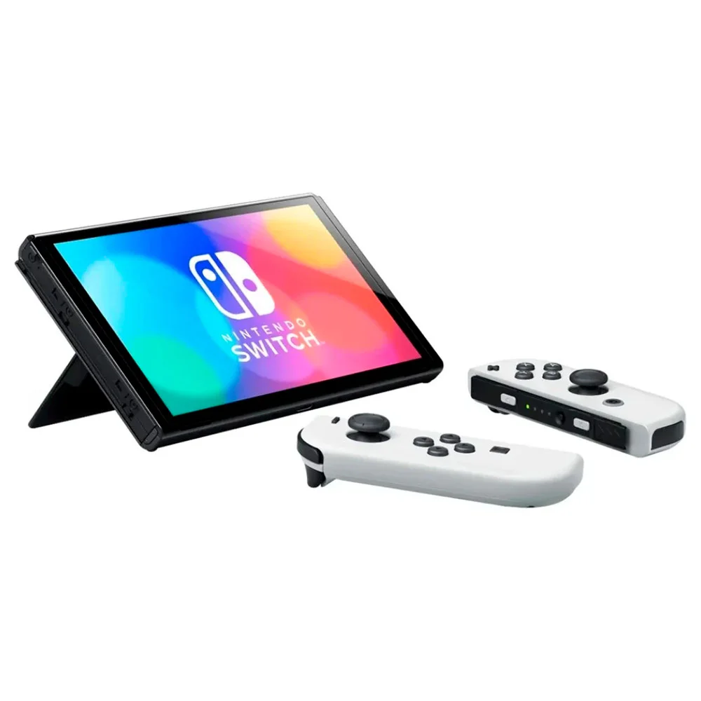 Купить Игровая консоль Nintendo Switch OLED White (Белый) Игровая консоль Nintendo Switch OLED White (Белый)
