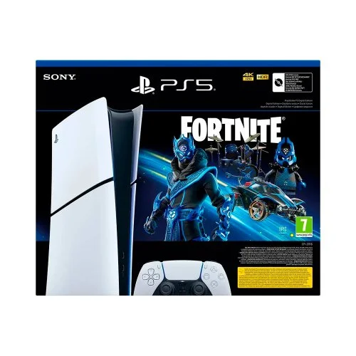 Купить Игровая приставка Sony PlayStation 5 Slim 1 ТБ Digital + Fortnite Bundle (CFI-2016B) EU Игровая приставка Sony PlayStation 5 Slim 1 ТБ Digital + Fortnite Bundle (CFI-2016B) EU