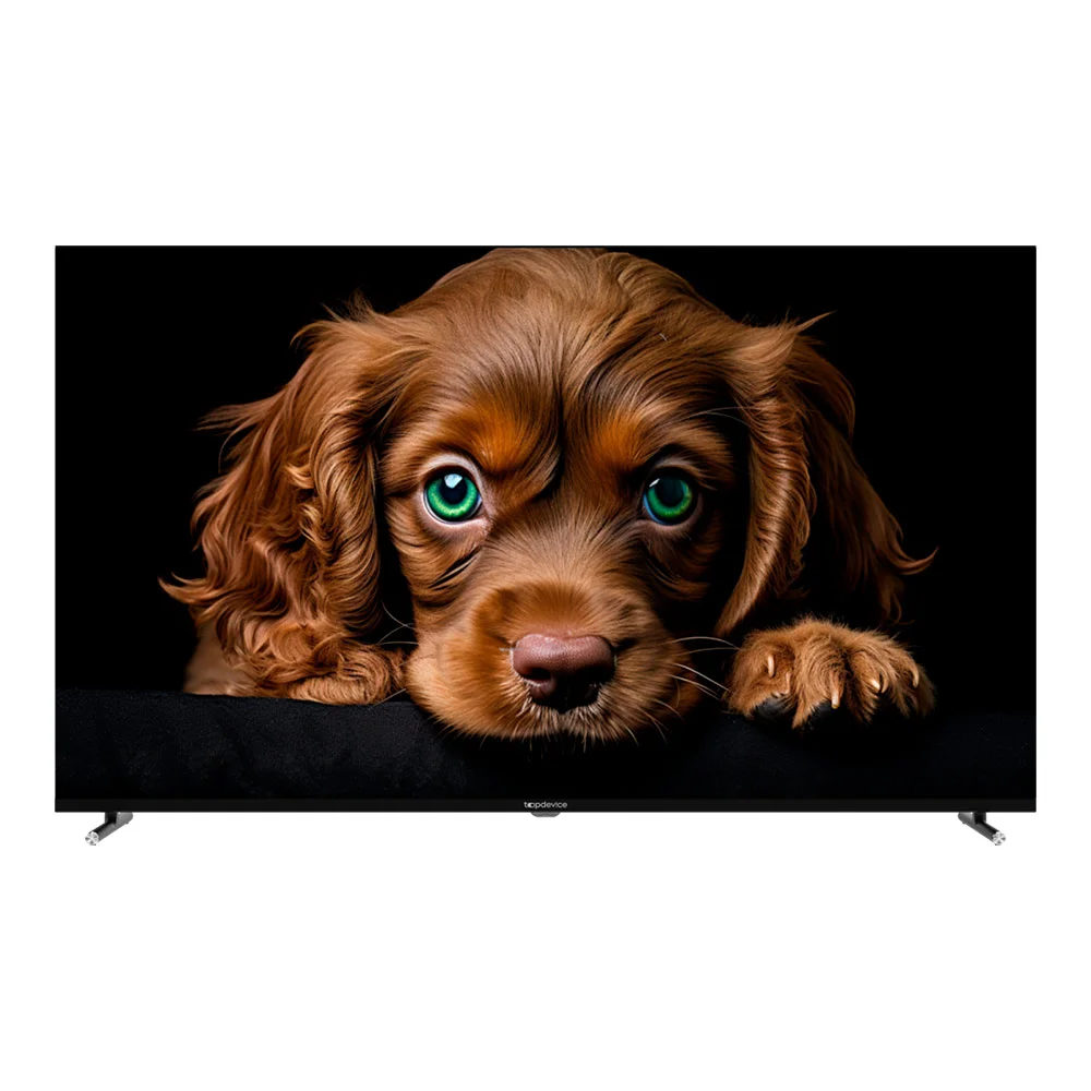 Телевизор 65" Topdevice TDTV65CQ09U_BK (4K 3840x2160, Smart TV) Черный