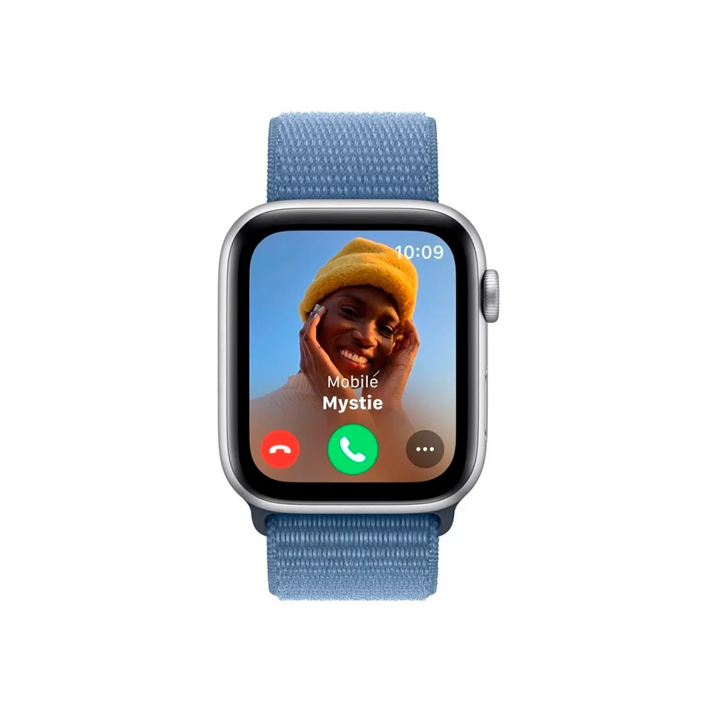 Умные часы Apple Watch SE 2023 40mm Silver Winter Blue Loop (US)