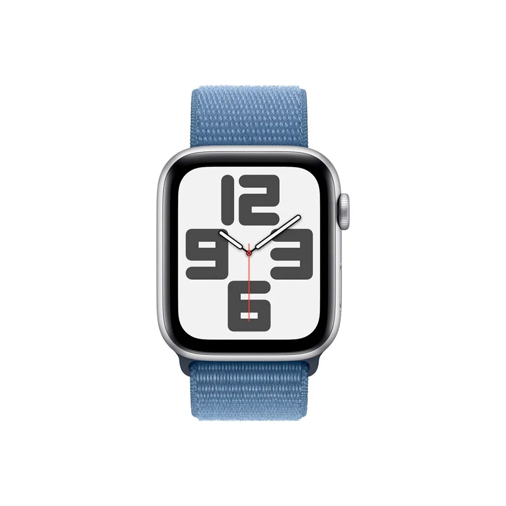 Умные часы Apple Watch SE 2023 44mm Silver Winter Blue Loop (US)