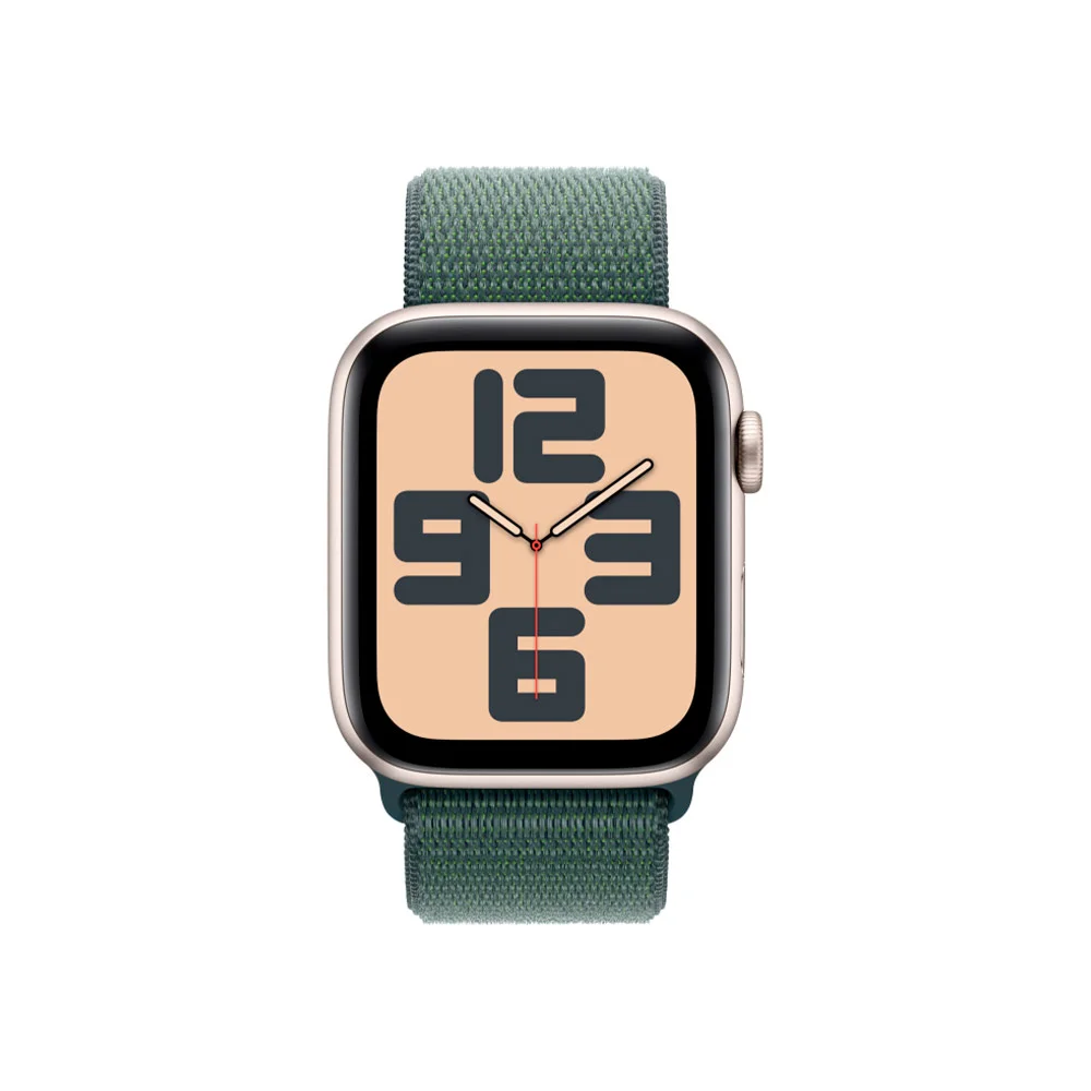 Умные часы Apple Watch SE 2024 44mm Starlight Green Loop (US)